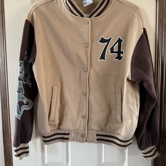 Streetwear Society Jackets & Blazers - Tan and Brown Jacket